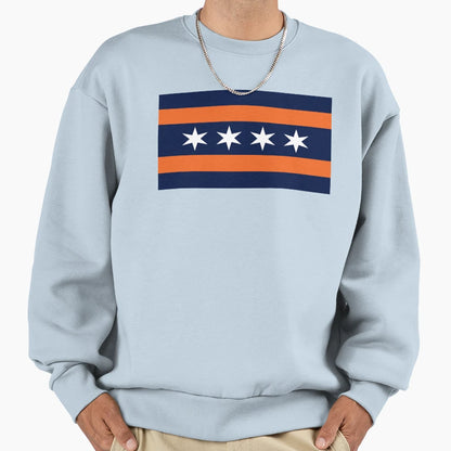 Chicago Football Sweatshirt - Minimalist Print Unisex - T-Shirt, Sweatshirt, Hoodie