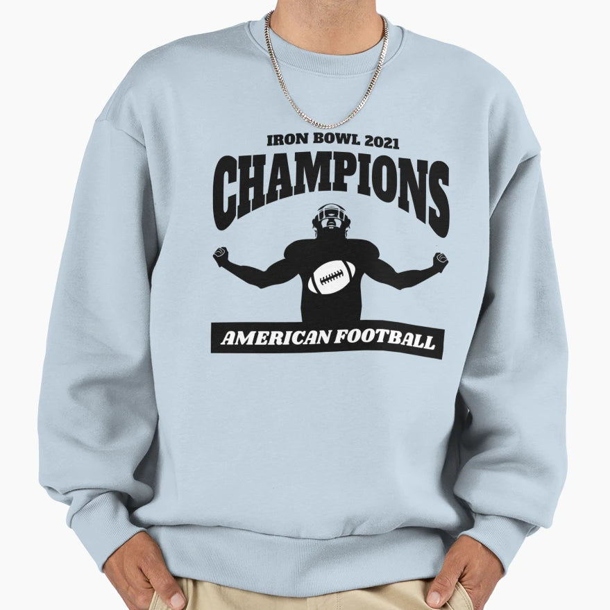Sec Championship American Football Sweatshirt - Minimalist Print Men Women - T-Shirt, Sweatshirt, Hoodie