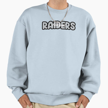 Raiders Football Sweatshirt - Casual Everyday Wear for Adults - T-Shirt, Sweatshirt, Hoodie