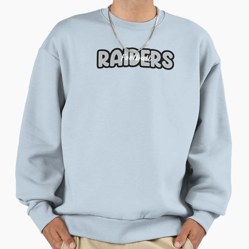 Raiders Football Sweatshirt - Casual Everyday Wear for Adults - T-Shirt, Sweatshirt, Hoodie