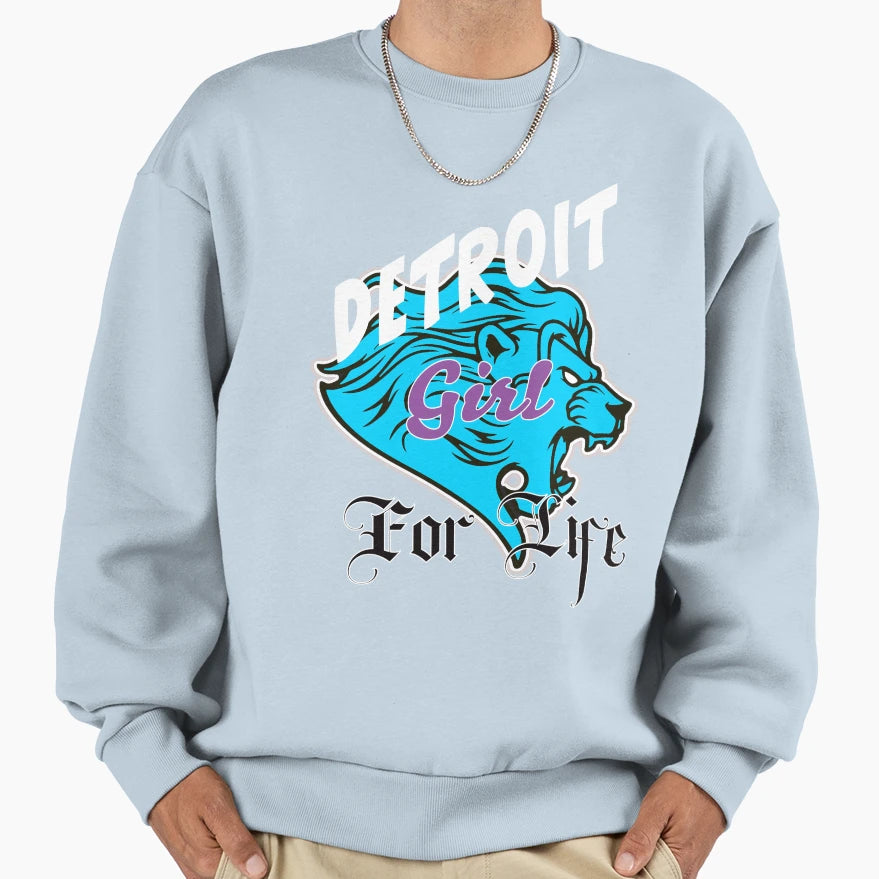 Detroit Life Sweatshirt - Custom Art Print for Adults - T-Shirt, Sweatshirt, Hoodie
