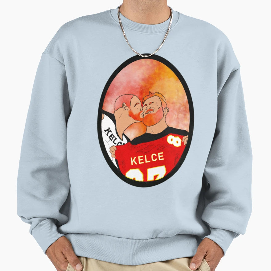 Kelce Brothers Sweatshirt - Fun Novelty Design for Adults - T-Shirt, Sweatshirt, Hoodie