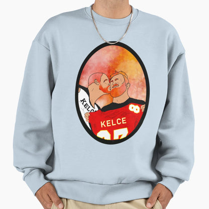 Kelce Brothers Sweatshirt - Fun Novelty Design for Adults - T-Shirt, Sweatshirt, Hoodie