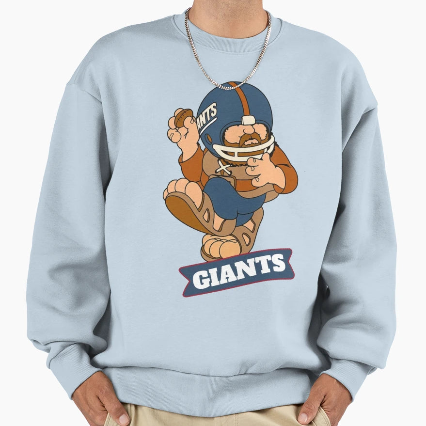 Art New York Giants Sweatshirt - Fun Novelty Design for Adults - T-Shirt, Sweatshirt, Hoodie