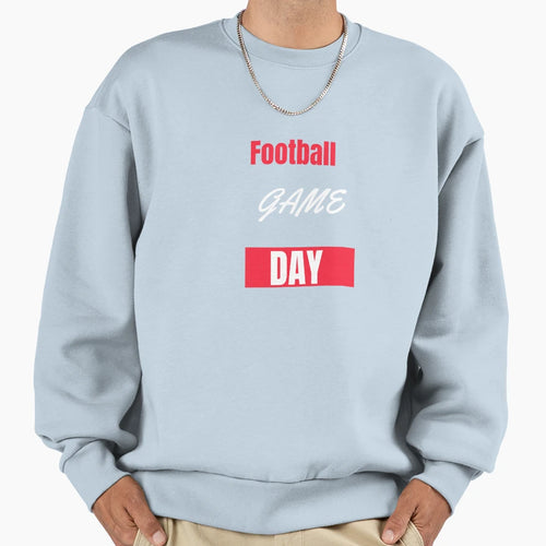 Football Game Day Sweatshirt - Aesthetic Graphic Unisex - T-Shirt, Sweatshirt, Hoodie