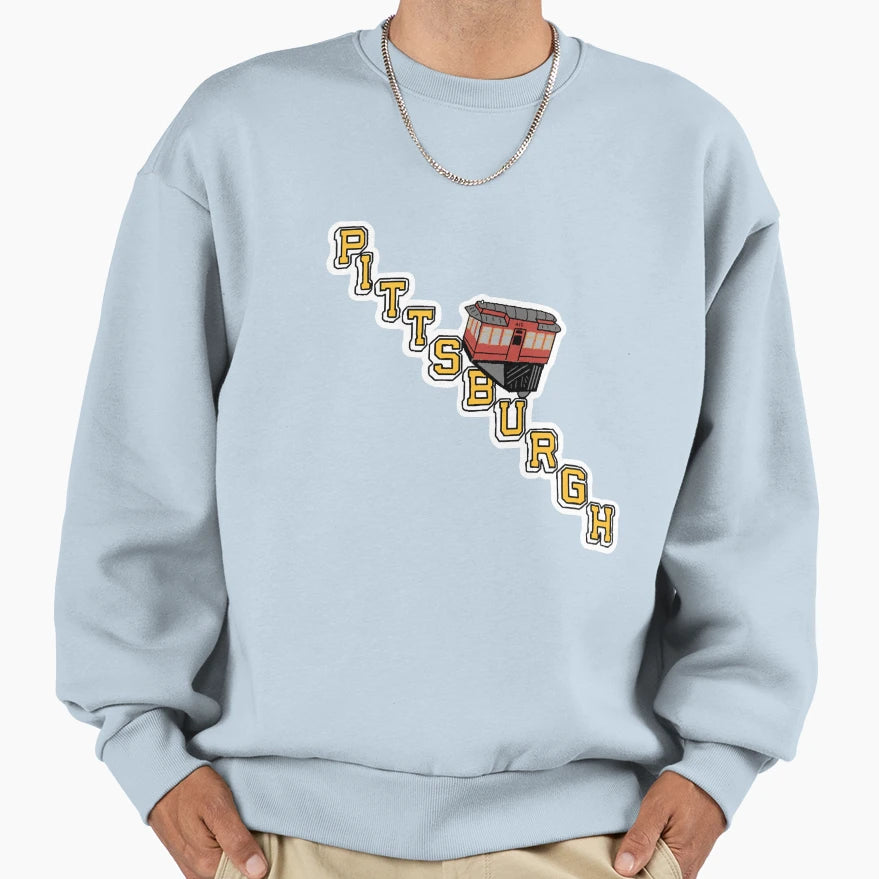 Pittsburgh Incline Sweatshirt - Novelty Apparel Men Women - T-Shirt, Sweatshirt, Hoodie