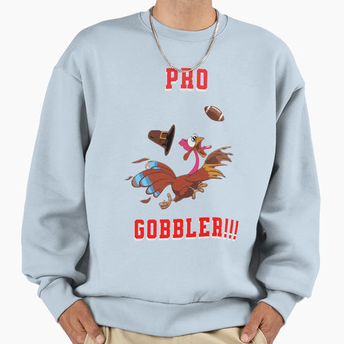 Pro Gobbler Funny Thanksgiving T-Shirt - Custom Art Print for Adults - T-Shirt, Sweatshirt, Hoodie