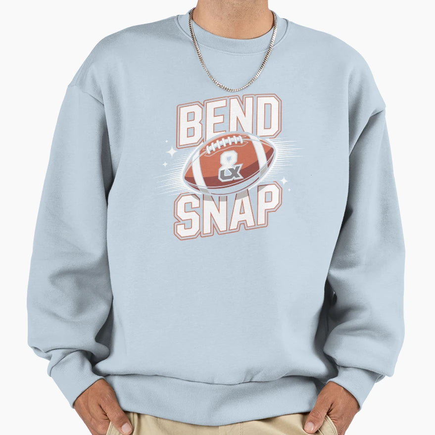 Bend Football Snap Touchdown Season Sweatshirt - Novelty Apparel Unisex - T-Shirt, Sweatshirt, Hoodie