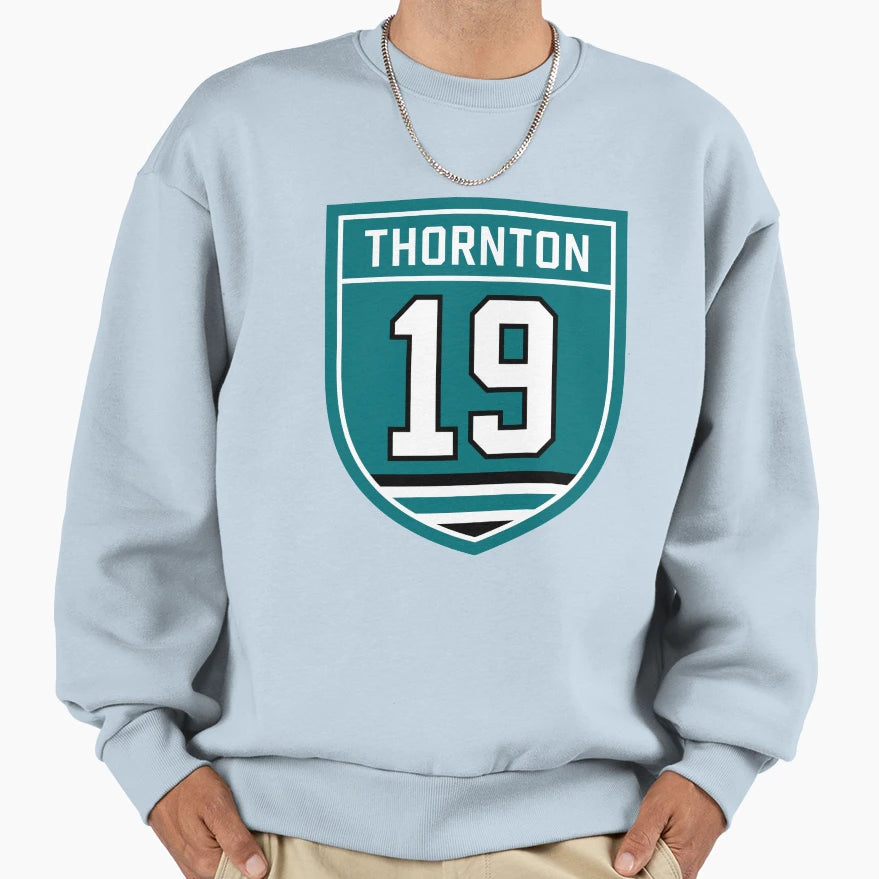 Thornton 19 Emblem Sweatshirt - Streetwear Style Unisex - T-Shirt, Sweatshirt, Hoodie