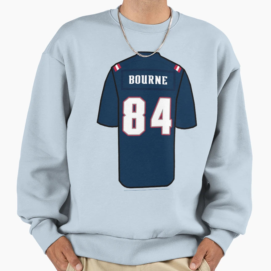 Kendrick Bourne Pats Sweatshirt - Casual Everyday Wear for Adults - T-Shirt, Sweatshirt, Hoodie