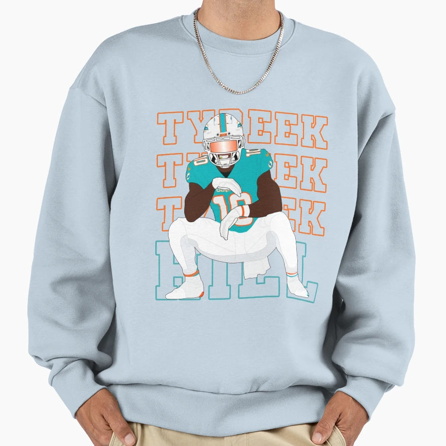 TH Orange Blue Sweatshirt - Novelty Apparel Men Women - T-Shirt, Sweatshirt, Hoodie