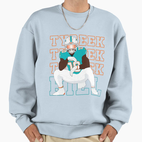 TH Orange Blue Sweatshirt - Novelty Apparel Men Women - T-Shirt, Sweatshirt, Hoodie
