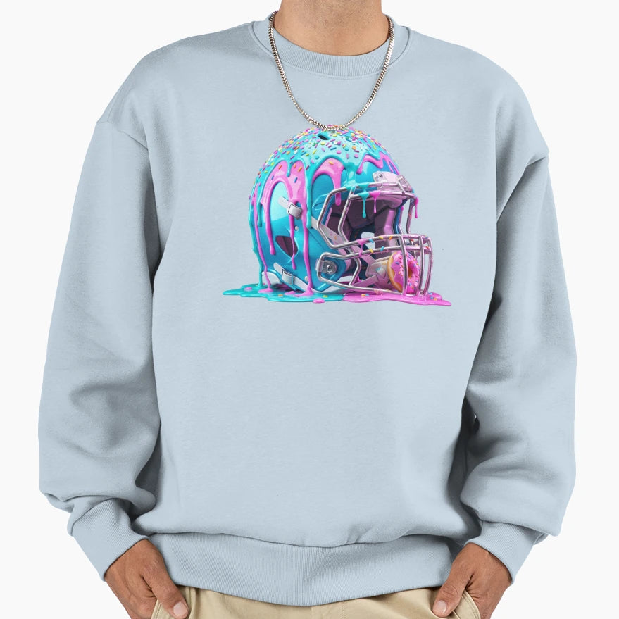 Football Donut Sprinkles Fan Game Day Sweatshirt - Streetwear Style Unisex - T-Shirt, Sweatshirt, Hoodie