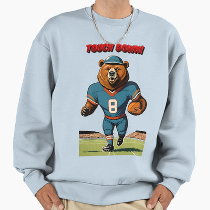 Touch Down Sweatshirt - Minimalist Print for Adults - T-Shirt, Sweatshirt, Hoodie