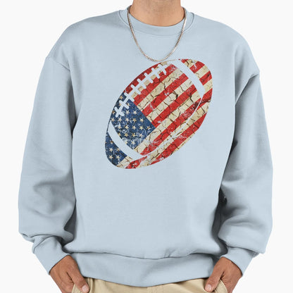 American Football Lovers 4Th Sweatshirt - Aesthetic Graphic for Adults - T-Shirt, Sweatshirt, Hoodie