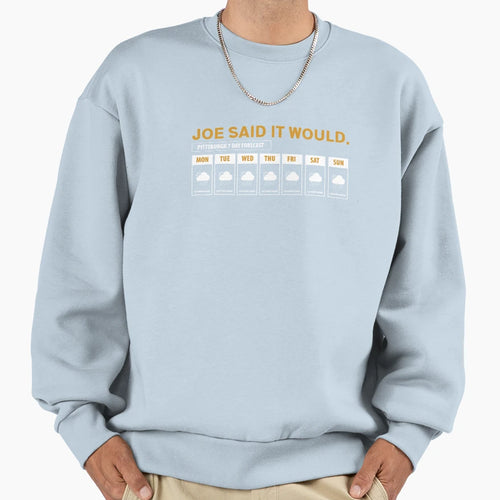Joe Said It Would Sweatshirt - Casual Everyday Wear Men Women - T-Shirt, Sweatshirt, Hoodie