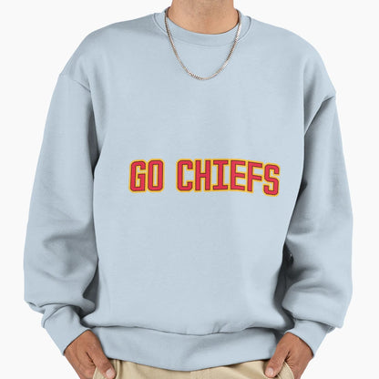 Go Chiefs Sweatshirt - Fun Novelty Design Men Women - T-Shirt, Sweatshirt, Hoodie