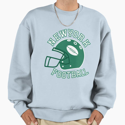 Football New York Jets Green Sweatshirt - Novelty Apparel for Adults - T-Shirt, Sweatshirt, Hoodie