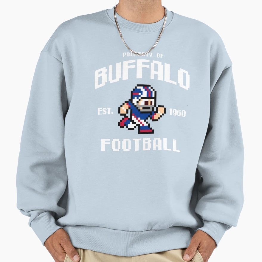 Property Buffalo Bills Football Sweatshirt - Minimalist Print Men Women - T-Shirt, Sweatshirt, Hoodie