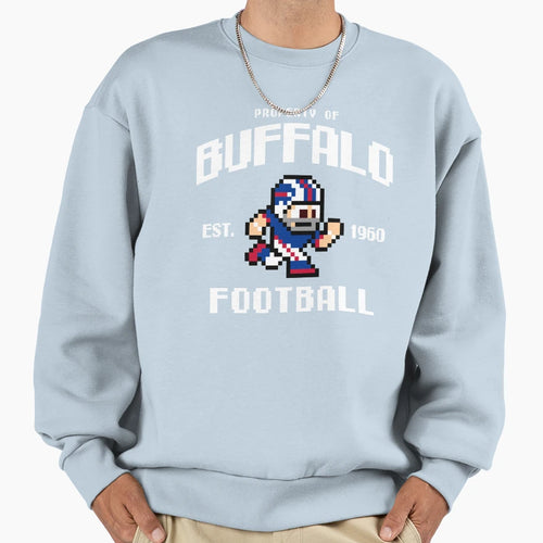 Property Buffalo Bills Football Sweatshirt - Minimalist Print Men Women - T-Shirt, Sweatshirt, Hoodie