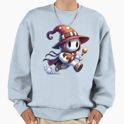 Fantay Football Wizard Sweatshirt - Casual Everyday Wear Unisex - T-Shirt, Sweatshirt, Hoodie