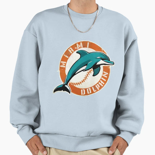 Football Miami Dolphins Sweatshirt - Trendy Graphic for Adults - T-Shirt, Sweatshirt, Hoodie
