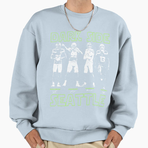 Dark Side 12 Football Sweatshirt - Minimalist Print Unisex - T-Shirt, Sweatshirt, Hoodie