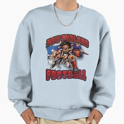 New England Football Sweatshirt - Fun Novelty Design Unisex - T-Shirt, Sweatshirt, Hoodie