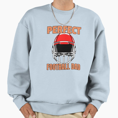 Football Dad American Football Sweatshirt - Minimalist Print for Adults - T-Shirt, Sweatshirt, Hoodie