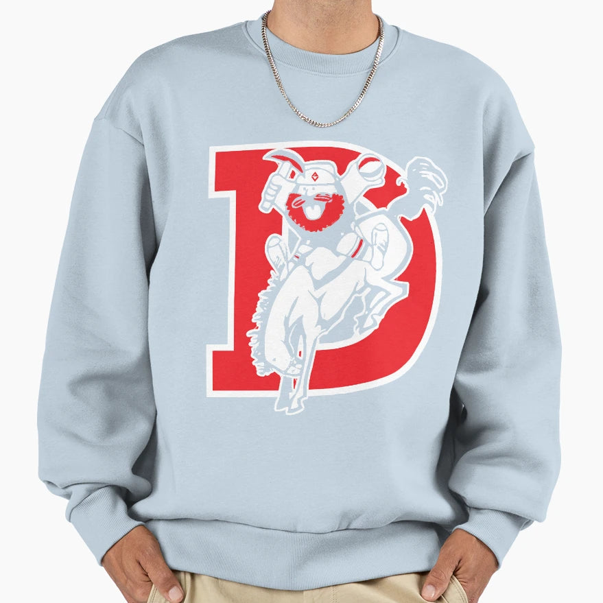 Old School Nuggets Broncos Combo Sweatshirt - Novelty Apparel for Adults - T-Shirt, Sweatshirt, Hoodie