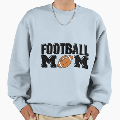 Football Mom Gift Sweatshirt - Graphic Print for Adults - T-Shirt, Sweatshirt, Hoodie