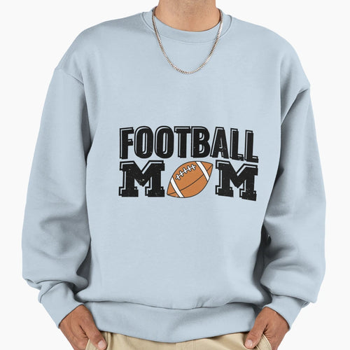 Football Mom Gift Sweatshirt - Graphic Print for Adults - T-Shirt, Sweatshirt, Hoodie