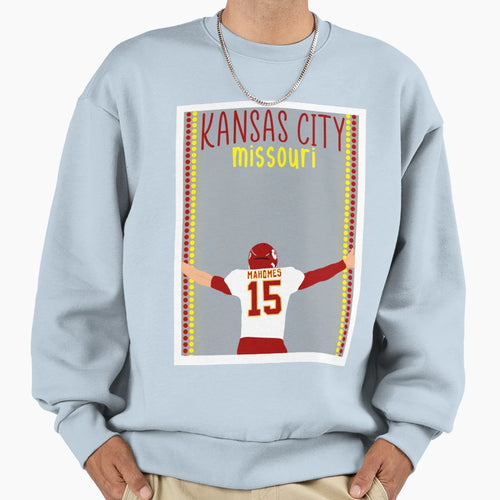 Kansas City Sweatshirt - Minimalist Print for Adults - T-Shirt, Sweatshirt, Hoodie