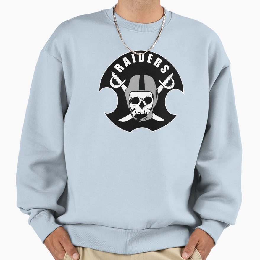 Skull Pirate Vegas Sword Sports Sweatshirt - Fun Novelty Design Men Women - T-Shirt, Sweatshirt, Hoodie