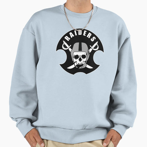 Skull Pirate Vegas Sword Sports Sweatshirt - Fun Novelty Design Men Women - T-Shirt, Sweatshirt, Hoodie