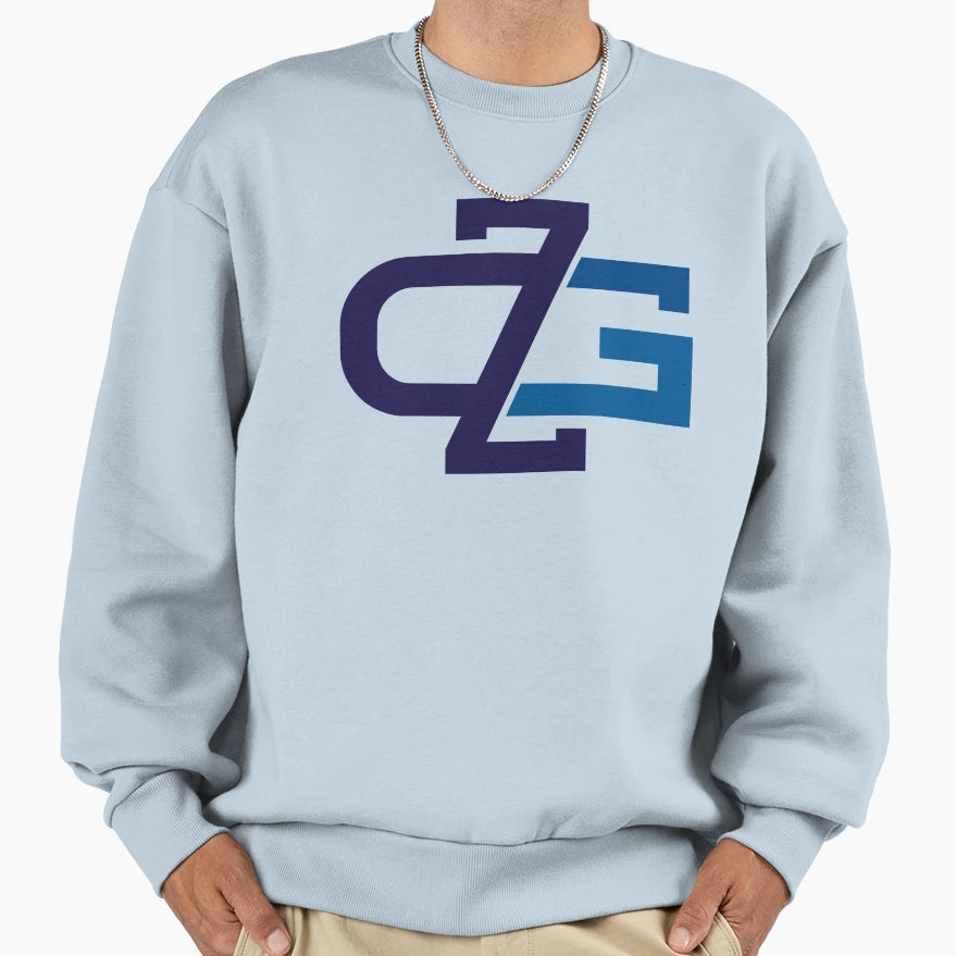Zg Typography Sweatshirt - Streetwear Style for Adults - T-Shirt, Sweatshirt, Hoodie