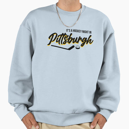 Pittsburgh Hockey Sweatshirt - Aesthetic Graphic Unisex - T-Shirt, Sweatshirt, Hoodie