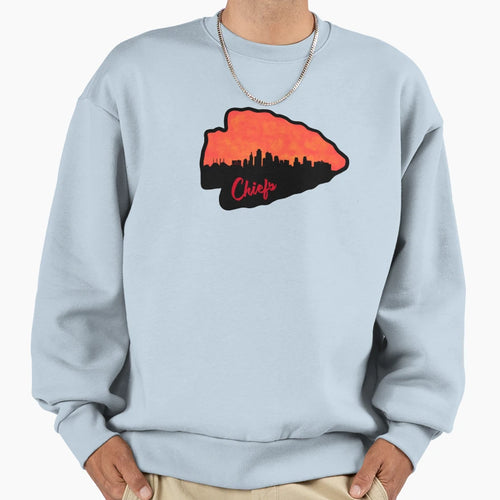 Kansas City Sky Sweatshirt - Graphic Print Unisex - T-Shirt, Sweatshirt, Hoodie