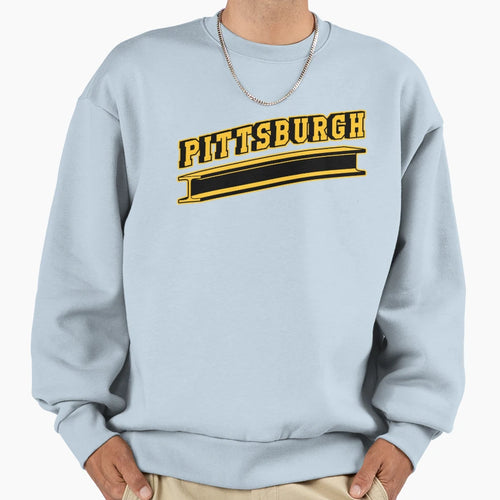 Steel City Sweatshirt - Minimalist Print Men Women - T-Shirt, Sweatshirt, Hoodie