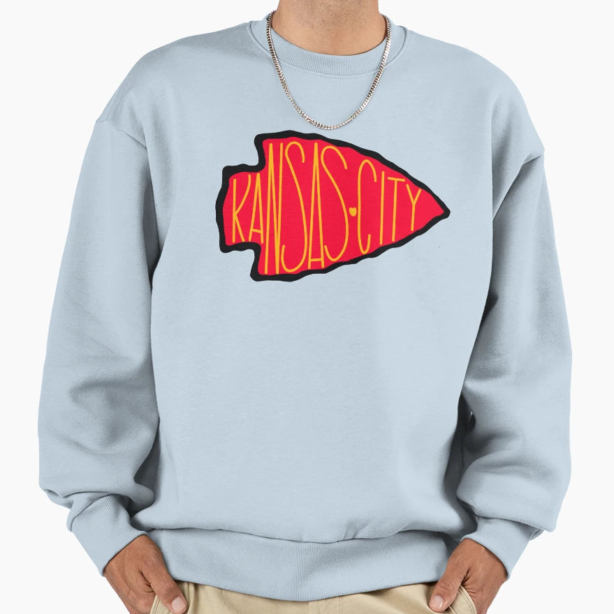 Kansas City Kingdom Sweatshirt - Fun Novelty Design for Adults - T-Shirt, Sweatshirt, Hoodie