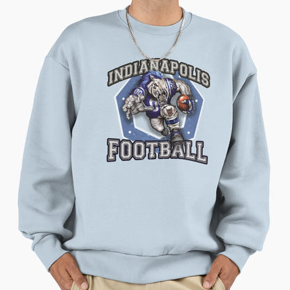Indianapolis Football Detroit Lions Sweatshirt - Graphic Print for Adults - T-Shirt, Sweatshirt, Hoodie