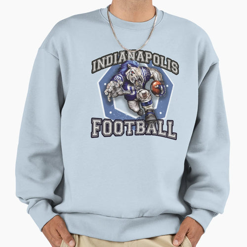 Indianapolis Football Detroit Lions Sweatshirt - Graphic Print for Adults - T-Shirt, Sweatshirt, Hoodie