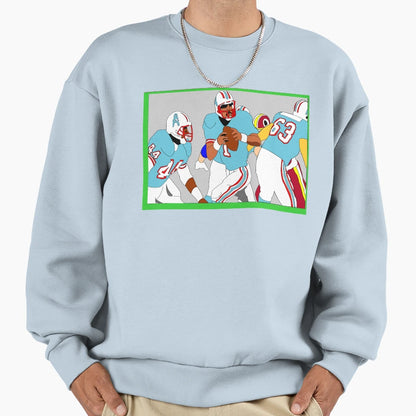 Warren Moon Action Sweatshirt - Aesthetic Graphic Unisex - T-Shirt, Sweatshirt, Hoodie