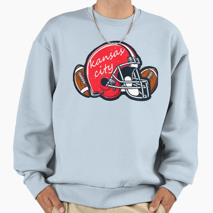 Kansas City Chiefs Sweatshirt - Graphic Print Unisex - T-Shirt, Sweatshirt, Hoodie