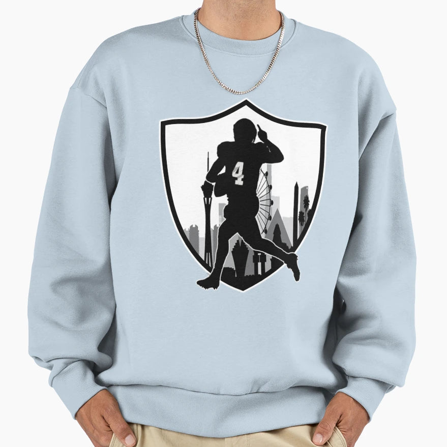 Vegas Qb 4 Sweatshirt - Casual Everyday Wear for Adults - T-Shirt, Sweatshirt, Hoodie