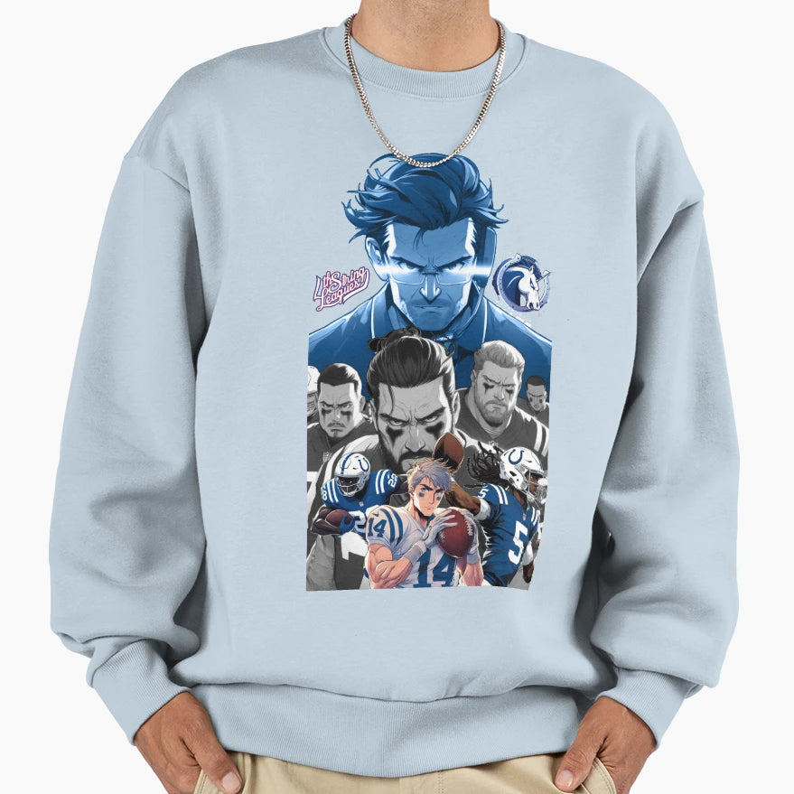 4Thsl Colts O And Coach Redo Sweatshirt - Custom Art Print Men Women - T-Shirt, Sweatshirt, Hoodie