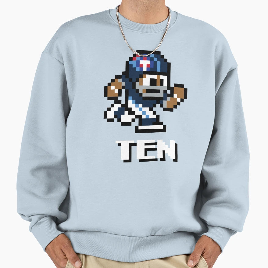 Tennessee Titans Tecmo Super Bowl Sweatshirt - Streetwear Style Men Women - T-Shirt, Sweatshirt, Hoodie