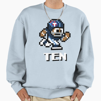 Tennessee Titans Tecmo Super Bowl Sweatshirt - Streetwear Style Men Women - T-Shirt, Sweatshirt, Hoodie