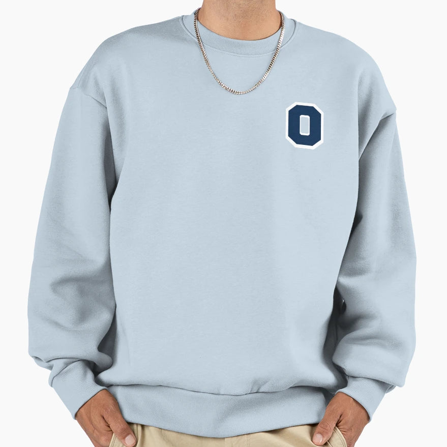 Oxford Strong Blue White Sweatshirt - Graphic Print Unisex - T-Shirt, Sweatshirt, Hoodie