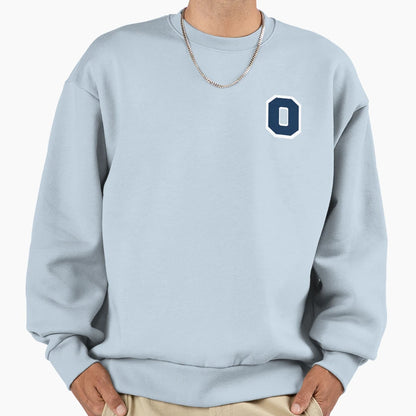 Oxford Strong Blue White Sweatshirt - Graphic Print Unisex - T-Shirt, Sweatshirt, Hoodie